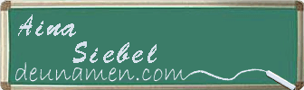 Aina Siebel Visitenkarte